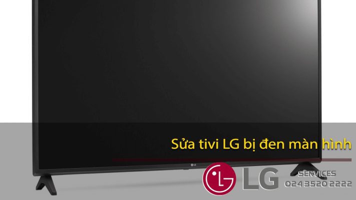 Black screen repair for LG TV with black screen issue.