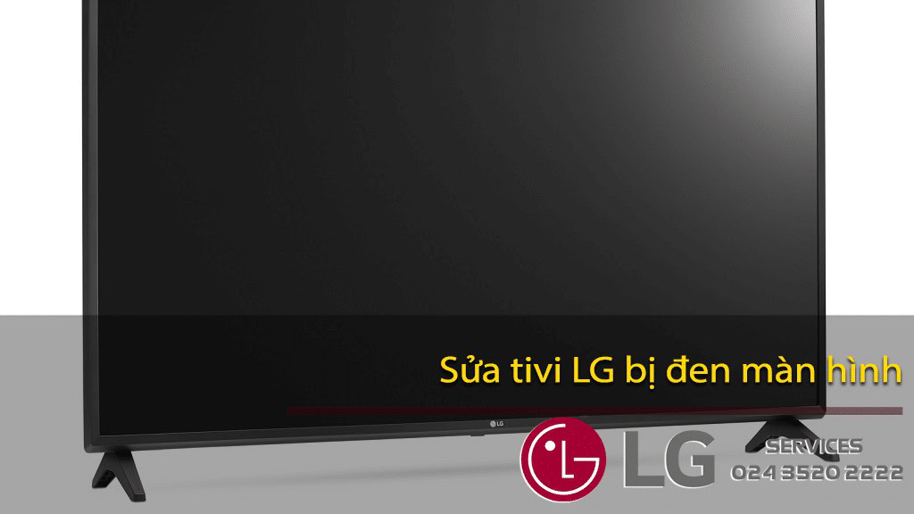 Black screen repair for LG TV with black screen issue.