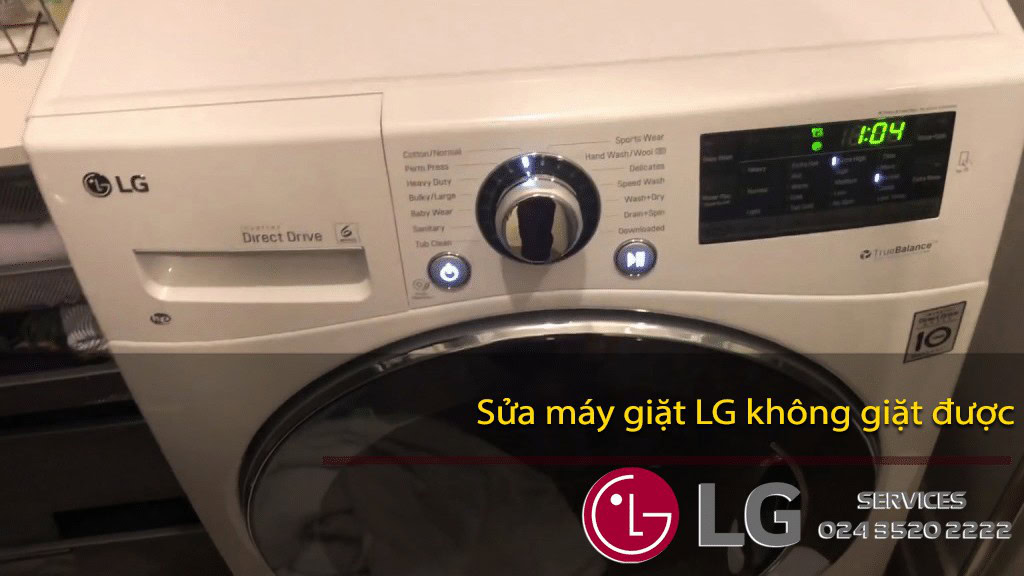 LG washing machine repair service in Vietnam.