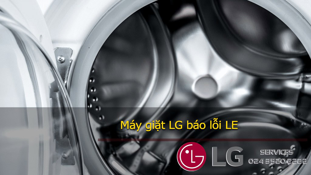 máy giặt LG báo lỗi LE