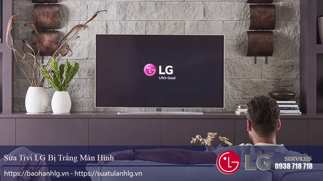 Lỗi màn hình tivi LG bị trắng xóa sẽ xảy ra nếu lỗi mạch 1 phần với đèn nền