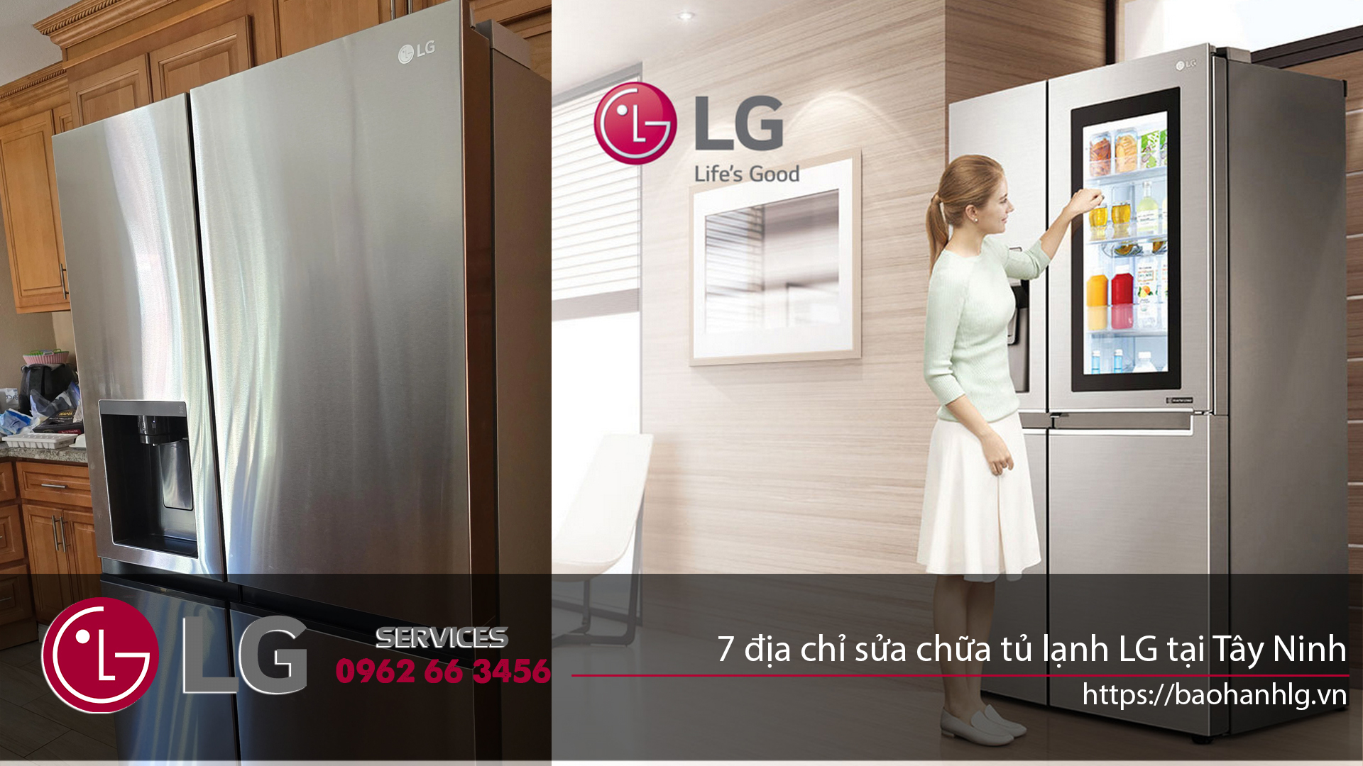Sửa chữa tủ lạnh LG tại Tây Ninh